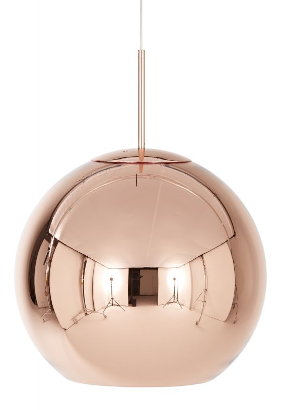 Copper Round LED Pendelleuchte Tom Dixon